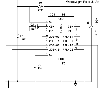 Efficient use of MAX232 Chip